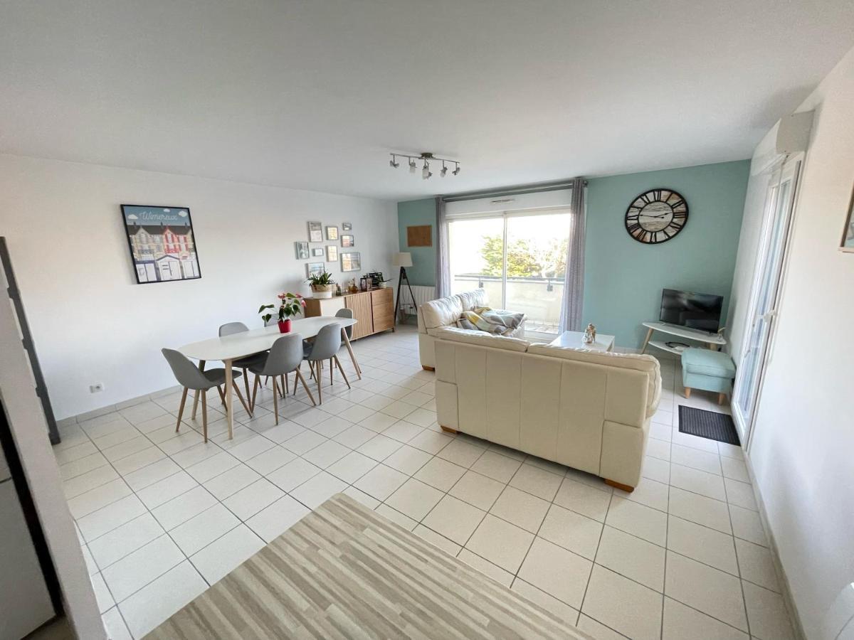 Villa Louise - Appartement Spacieux Proche Digue Avec Jardin Вимере Экстерьер фото