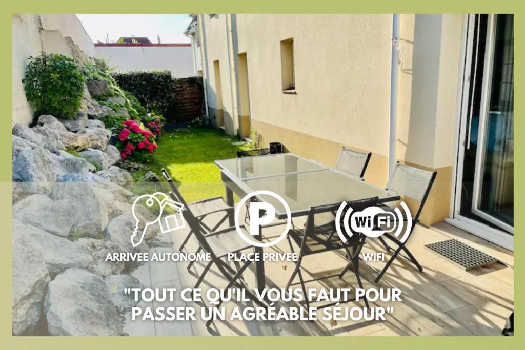 Villa Louise - Appartement Spacieux Proche Digue Avec Jardin Вимере Экстерьер фото